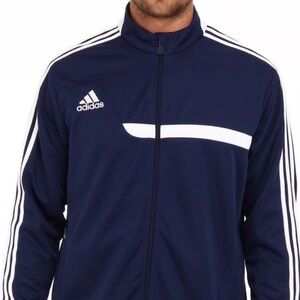 Adidas Men's Dark Blue Performance Jacket